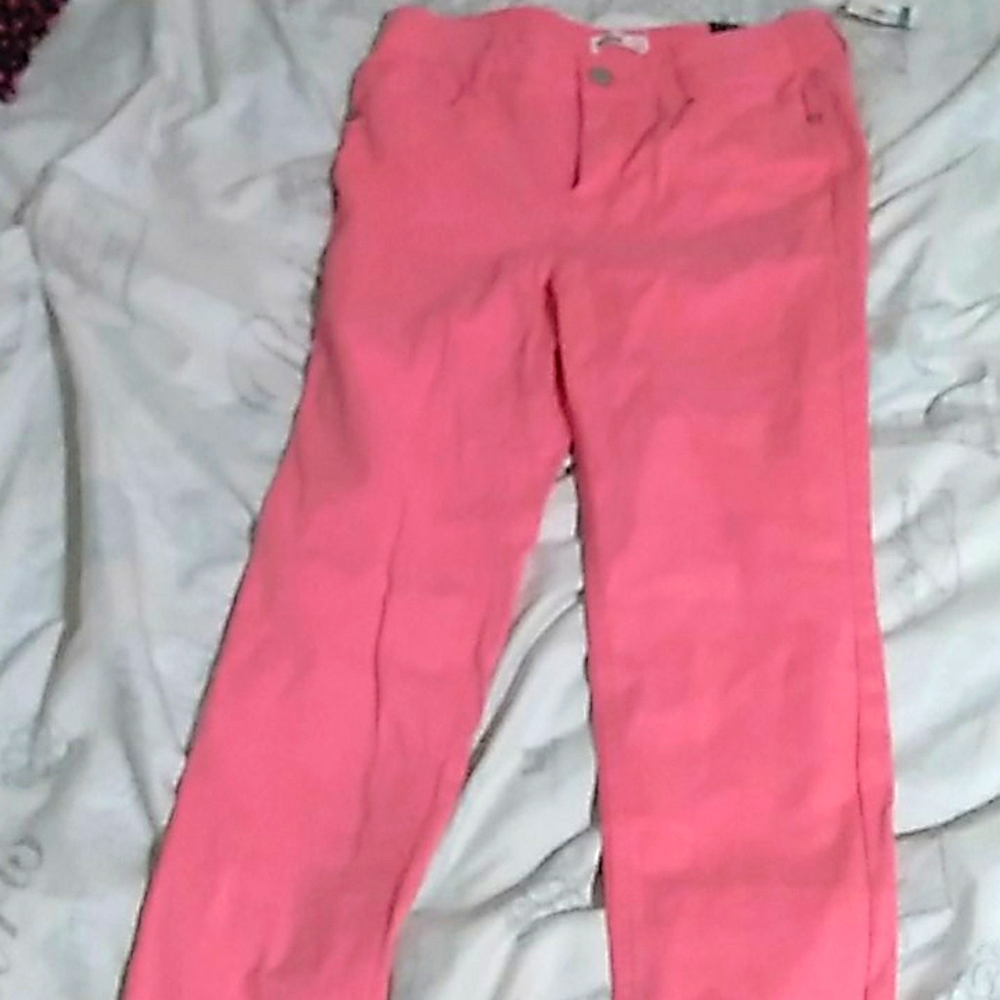Girls pink jeans